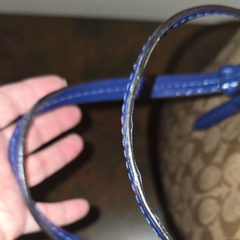 Coach Peyton Signature Cora Domed Satchel - Picture 13 of 16